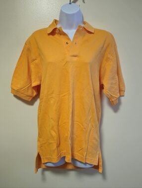 Outer Banks Collared Short Sleeve Golf Polo Sporty High Low Hem Women Small